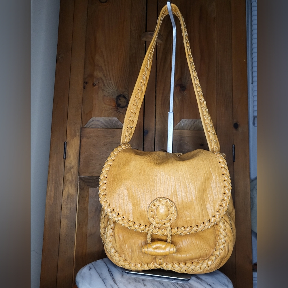 Braided Leather Bag